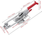 Heavy Duty Large Toggle Clamp Latch 2000lbs Holding Capacity self-lock U-bolt Ad