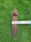 Edc Handmade Fixed Blade Leather Dagger  Knife Sheath Holster Blade Cover X561