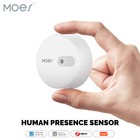 Moes Zigbee Human Presence Sensor Radar Wave Detector Human Body Exists Sensor