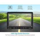 Wired Car Backup Camera Rear View System With Night Vision  7  Lcd Monitor Fhd1