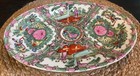 Antique Rose Medallion Famille Porcelain Oval Serving Platter  12     Acf