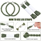 16pcs Boot Blousers  Boot Blousing Straps Boot Bands Elastic Straps For
