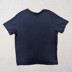 Nike Court Rafa Nadal Tennis T-shirt Men s Xl Navy Blue Dri-fit Dr7723 Bull Logo