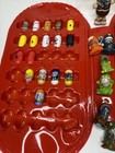 Mighty Beanz Bean Lot Of 29 Beans Red Case Costumes Sports Occupations