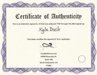 Autographed Kyle Busch 1985 - 2026 8x10 Photo Original Coa Nascar