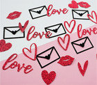 Valentine s Day Glitter Confetti Table Scatter Choose Color And Pack Amount