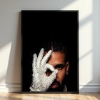 Drake Iceman Album Poster  Hip Hop Rap Music Wall Art  Ovo Room Decor Gift 24x36