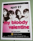 Melvins Handbill 2009 Original Concert W  Green River  My Bloody Valentine