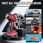 Cordless Car Air Tire Pump Inflator Compressor Led Digital Electric Portable Usa