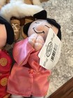 Lot Of 6 disney Store It s A Small World Bean Bag Plush Toys Dolls Nwt