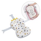 Anti-slip Baby Bath Support Seat Soft Baby Bath Pillow For 0-6 Months  Crown