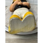 Vtg Popeye Chalkware Statue 16 5  Large Carnival Prize Sailor Man Hand Painted