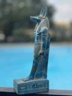 Ancient Egyptian God Anubis Statue   God Of Mummification And Protection Bc