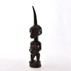 African Tribal Figure Wooden Statue Songye Figure Congo Tribal Art Hermaphrodite