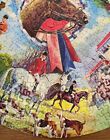 Vintage 1965 Springbok Horses Round Circular Puzzle John Waddington 60 Yrs Old