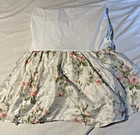 Ralph Lauren Meadow Way King Bedskirt Blue Label Cottage Floral Italy