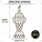 Indy 500 Racing Trophy Nascar Liquor Whiskey Mini Decanter Bottle New 
