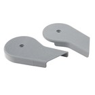 1992-1997 Light Gray opal Gray 40 20 40 Split Bench Seat Hinge Covers For Ford