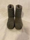 Ugg Classic Short Stud Ii Boots Women   s Size 7 Gray Insulated Shoes  read 