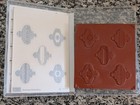 Stampin Up Christmas Collectibles Xmas Ornament Rubber Stamp Set New