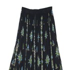 Plus Size Xl xxl 1x 2x Indian Ethnic Floral Sequin Maxi Skirt For Women Boho