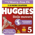 Huggies Little Movers Baby Diapers  Size 5  100 Ct