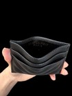 Saint Laurent Quilted Card Holder Wallet Slim Coin Purse Credit Card Case