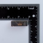 Vintage Hallmark Crown Logo Letterpress Printing Block Wood Metal Kansas City
