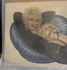 Rod Stewart Wplj 95 5 Presents 1979 Subway Poster Signed Olivia De Berardinis