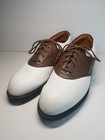 Nike Air Comfort Kempshall Last Men s Golf Shoes Brown White Leather Size Us 7