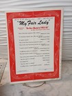 1962 My Fair Lady Program Starring Michael Allison   Margot Mosher - Ii 1502