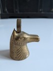 Brass Horse Head Bell Vintage