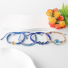 4pcs String Bea Charm Bracelets For Teen Girls Dainty Cute Cartoon Butterfly Dai