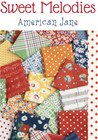 Moda Sweet Melodies 21814 12 Red  Floral American Jane Quilt Fabric 30 s