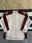 Colorado Avalanche Reebok Away Jersey Blank Size Men   s Small - Nhl  Hockey