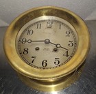 Antique Chelsea Boston Ship s Bells Clock Working C 1910 Upson Walton Cleveland