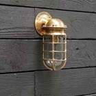 Nautical Marine Reclaimed Usa Ships Brass Wall Light     Oceanic Vintage 2pcs