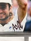 Andre Agassi Signed Photo Bas Olympics Grand Slam Tennis Wimbledon Autographed