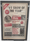 2006 Grey Gardens Original Theater Poster Framed 18x26 Cult Christine Ebersole