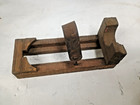 Vtg Edison Diamond Disc S-19 Phonograph Part Wood Reproducer Shipping Bracket
