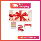 Red Lace Ribbon Cotton Lace Trim Crochet Sewing Lace For Gift Package Wrapping  