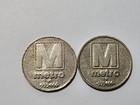 Metrobus Transit Token - Washington D c  1982   1993 - 2 Tokens
