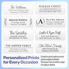 Personalized Address Labels - Glossy White Return Address Label 2 5  X 0 75     