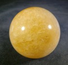 Large    Golden Quartz Sphere Natural Stone Hand Carved Gemstone Sphere  54 