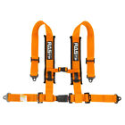 Pair Of 4 Point Harness Racing Seat Belt Orange 2  Padding For Canam X3 Yxz Utv