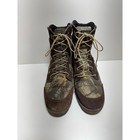 Real Tree Men   s Thinsulate Ultra 400 Grams Boots Sz 8 5 Leather Hunting Camo