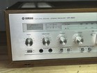 Vintage Yamaha Cr 820 Receiver - Works   Sounds Great  Some Lights Out