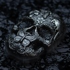 2oz South Korea Today Mint  calavera De Plata   999 Silver High Relief Antique S