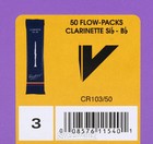 Vandoren Traditonal Bb Clarinet Reeds - 3 0  50-pack 