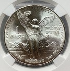 1985-mo Mexico Libertad Silver 1 Onza - Ngc - Ms 67